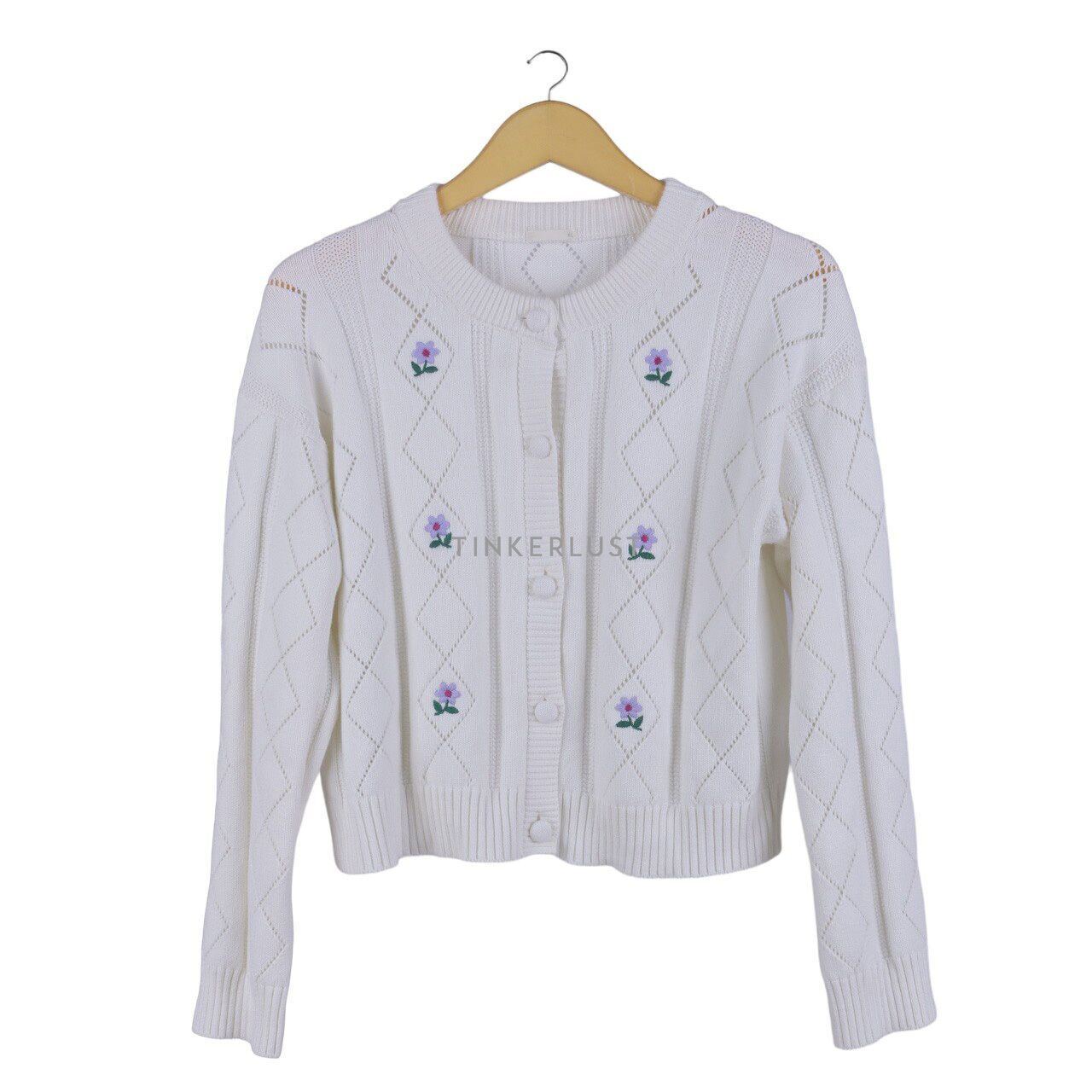 Uniqlo hotsell white cardigan